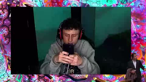 Snapshot of saemzam chatting on 10.31.25 saemzam online show from 10.31.25