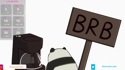 Snapshot of samantha_spike chatting on 03.03.25 Samantha online show from 03.03.25