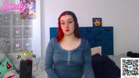 Snapshot of sandprinss chatting on 10.23.25 Sandy Prinss online show from 10.23.25