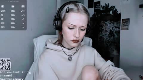 Snapshot of say_mary chatting on 09.30.25 pronoun she. name Mary. age 21. online show from 09.30.25