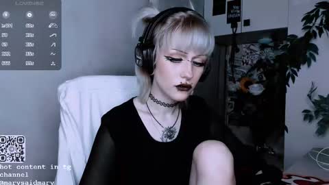 Snapshot of say_mary chatting on 10.06.25 pronoun she. name Mary. age 21. online show from 10.06.25