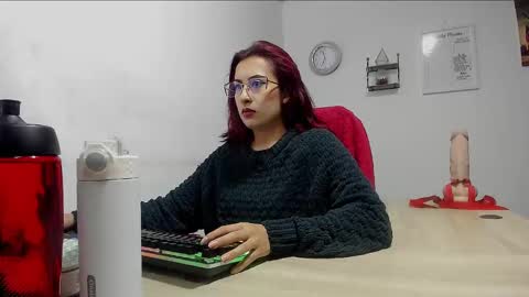 Snapshot of scarlett_sen chatting on 02.21.25 Mistress Scarlett online show from 02.21.25