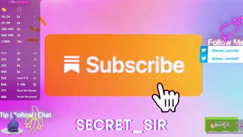 Dean Carter online show from 11.11.25