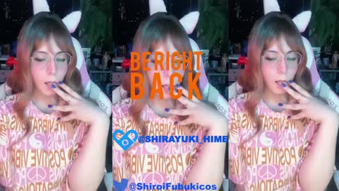 Snapshot of shirayuki_hime chatting on 02.04.25 Im Lilu Rosenblum Guys I have ----Ill be glad to see you there online show from 02.04.25