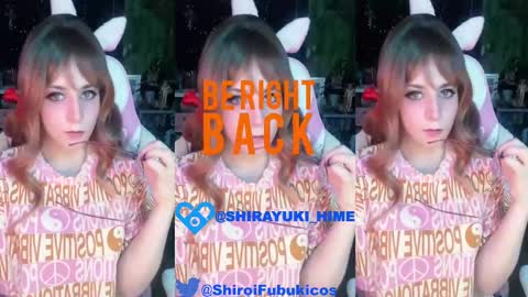 Snapshot of shirayuki_hime chatting on 02.15.25 Im Lilu Rosenblum Guys I have ----Ill be glad to see you there online show from 02.15.25