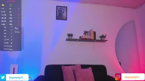 Snapshot of soymerly11_ chatting on 12.18.24 Independent Model Merly online show from 12.18.24