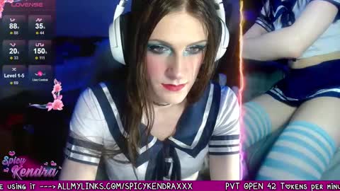 Snapshot of spicykendra chatting on 03.02.25 Kendra online show from 03.02.25