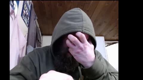 Snapshot of squegly chatting on 02.20.25 Bryan online show from 02.20.25