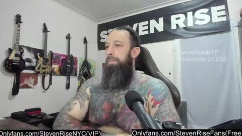 Snapshot of stevenrisenyc chatting on 02.12.25 StevenRiseNYC online show from 02.12.25