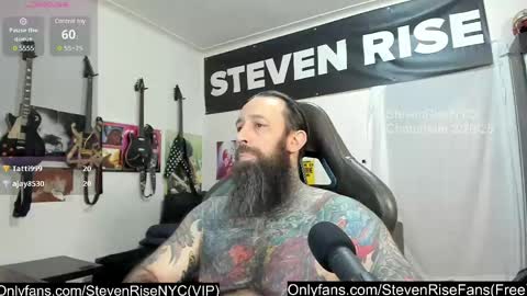 Snapshot of stevenrisenyc chatting on 02.27.25 StevenRiseNYC online show from 02.27.25