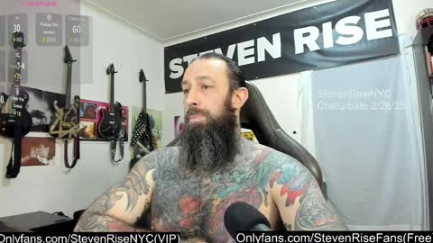 Snapshot of stevenrisenyc chatting on 03.01.25 StevenRiseNYC online show from 03.01.25