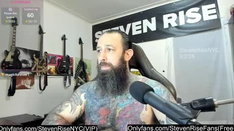 Snapshot of stevenrisenyc chatting on 03.02.25 StevenRiseNYC online show from 03.02.25