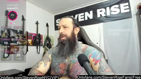 Snapshot of stevenrisenyc chatting on 03.12.25 StevenRiseNYC online show from 03.12.25
