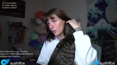 Snapshot of sushifox chatting on 12.09.24   online show from 12.09.24