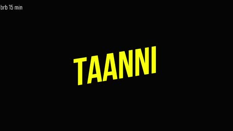 Snapshot of taanni_bc chatting on 02.08.25 TAANNI online show from 02.08.25