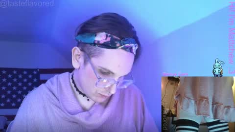 Snapshot of tasteflavored_femboy chatting on 02.15.25 Taste online show from 02.15.25