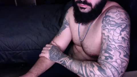 Snapshot of tattooedandbearded22 chatting on 10.21.25 tattooedandbearded22 online show from 10.21.25