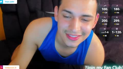 Snapshot of teddy_cowboy chatting on 02.08.25 Follow me on Twitter boys ryder and instagram teddyscoot 12 online show from 02.08.25