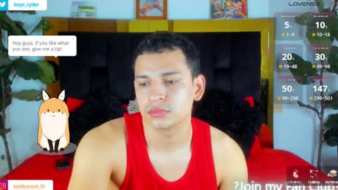 Snapshot of teddy_cowboy chatting on 02.12.25 Follow me on Twitter boys ryder and instagram teddyscoot 12 online show from 02.12.25