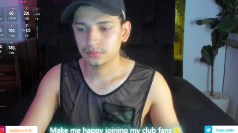Snapshot of teddy_cowboy chatting on 02.25.25 Follow me on Twitter boys ryder and instagram teddyscoot 12 online show from 02.25.25