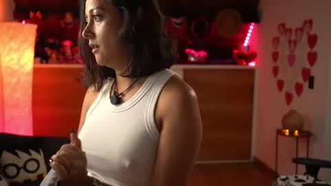 Snapshot of tiny_panther chatting on 02.13.25 Ana Molly online show from 02.13.25