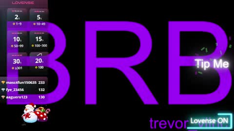 Snapshot of trevor_vinc chatting on 02.09.25 trevor online show from 02.09.25