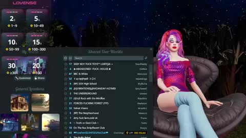 Snapshot of valentia_vickers chatting on 01.14.25 Valentia online show from 01.14.25