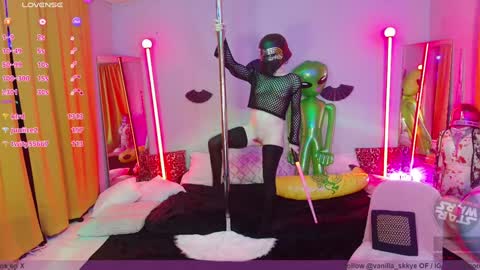 Snapshot of vanilla_skkye chatting on 12.17.24 Skkye online show from 12.17.24