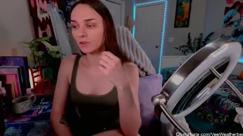 Snapshot of veeweatherbee chatting on 02.27.25 Violet Weatherbee online show from 02.27.25