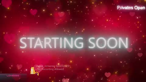 Snapshot of vegas_romance chatting on 02.23.25 vegas_romance online show from 02.23.25