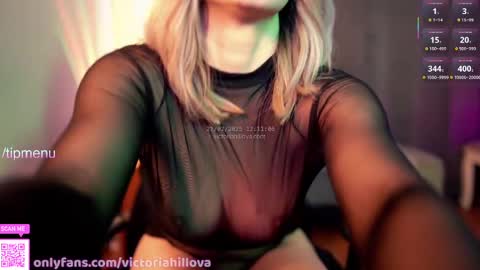 Snapshot of victoriahillova chatting on 02.21.25 Victoria Hillova online show from 02.21.25