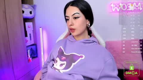 Snapshot of violet_catt chatting on 02.27.25 Violeta  online show from 02.27.25