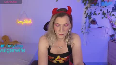 Snapshot of vulgar_wife chatting on 10.26.25 Vikky online show from 10.26.25