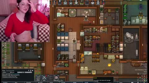 Snapshot of xo_sadie chatting on 12.22.24 Xo Sadie online show from 12.22.24