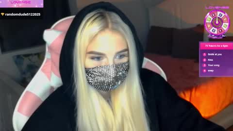 Snapshot of your___barbie chatting on 01.02.25 Barbie online show from 01.02.25