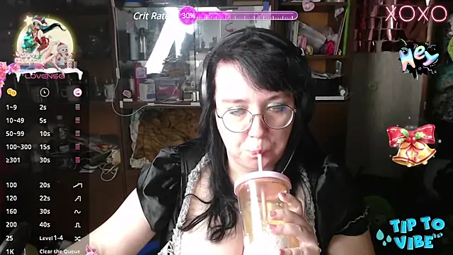 Snapshot of LeonaHarrison chatting on 12.29.24 LeonaHarrison online show from 12.29.24