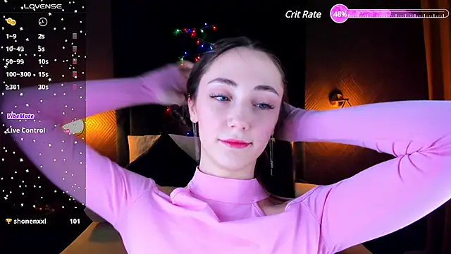 Snapshot of Lexi_Split chatting on 12.26.24 Lexi Split online show from 12.26.24