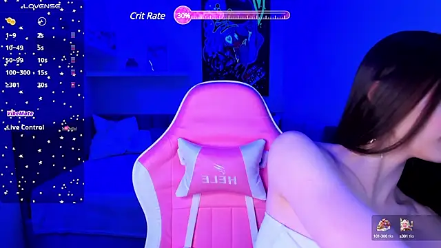 Snapshot of Lexi_Split chatting on 03.19.25 Lexi Split online show from 03.19.25