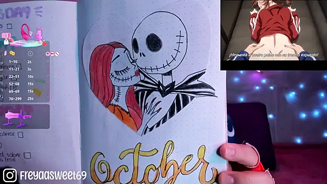 Snapshot of Sweet_freya1 chatting on 10.15.25 Sweet freya1 online show from 10.15.25