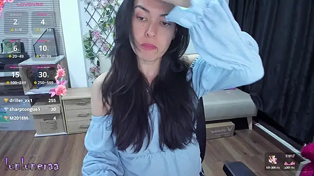 Snapshot of Lunlunera chatting on 03.17.25 Lunlunera online show from 03.17.25