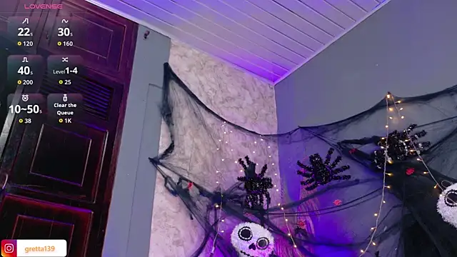  Gretta online show from 10.25.25