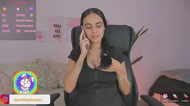 Snapshot of ChloeHarper_ chatting on 01.21.25 ChloeHarper online show from 01.21.25