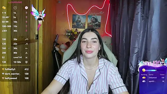 Snapshot of Fiery_Brunette_ chatting on 01.01.25 Fiery Brunette  online show from 01.01.25