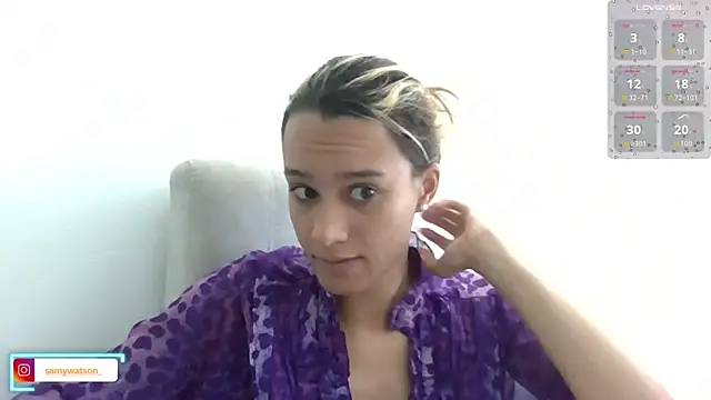 Snapshot of SamanthaWatson chatting on 10.15.25 SamanthaWatson online show from 10.15.25
