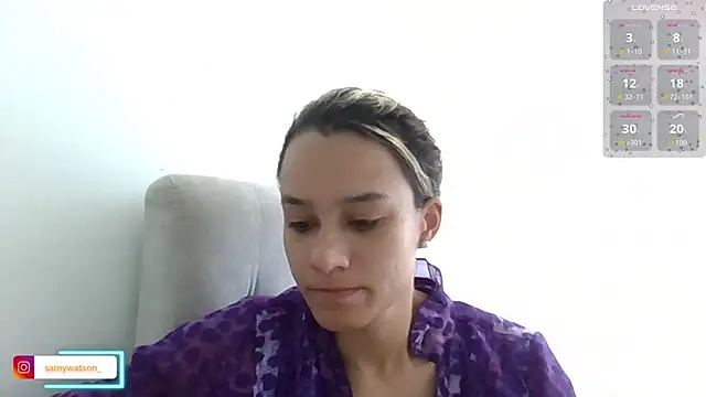 Snapshot of SamanthaWatson chatting on 10.16.25 SamanthaWatson online show from 10.16.25