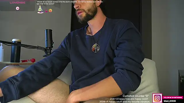 Snapshot of just_maxii chatting on 01.17.25 just maxii online show from 01.17.25