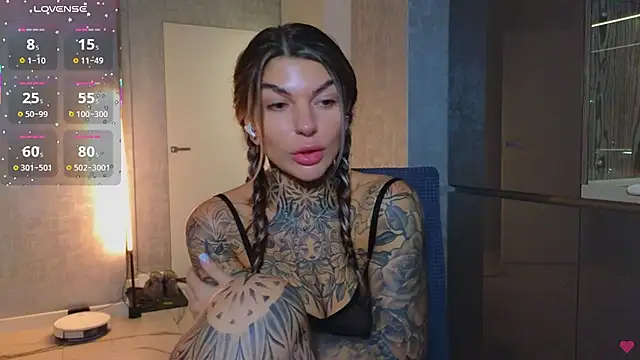 Snapshot of tattooedBabyy chatting on 02.25.25 tattooedBabyy online show from 02.25.25