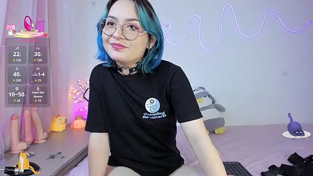 Snapshot of Ahri_howl_sweet chatting on 10.09.25 Ahri howl sweet online show from 10.09.25