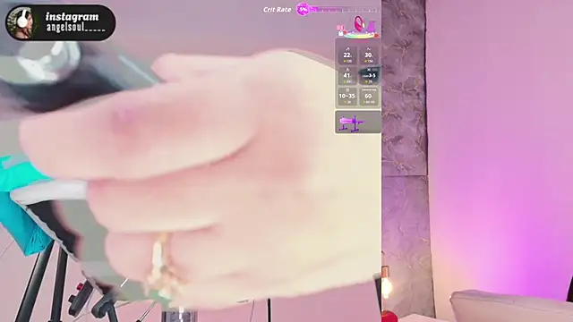 Snapshot of Angelst__ chatting on 11.13.25 Angelst online show from 11.13.25