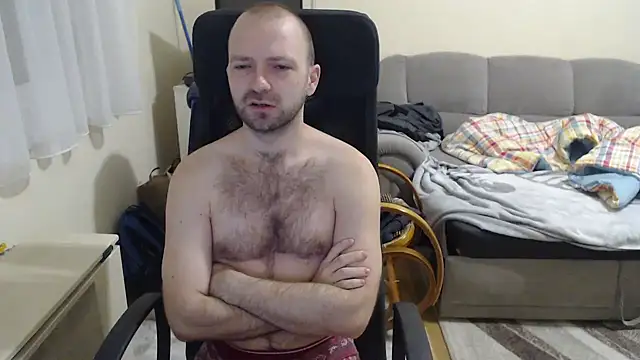 Snapshot of RealManHaveHairy chatting on 01.17.25 RealManHaveHairy online show from 01.17.25